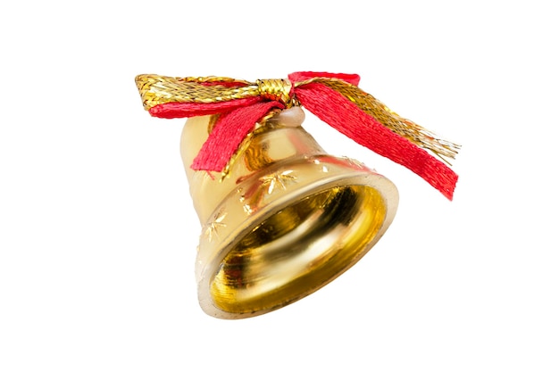 Christmas bell isolated