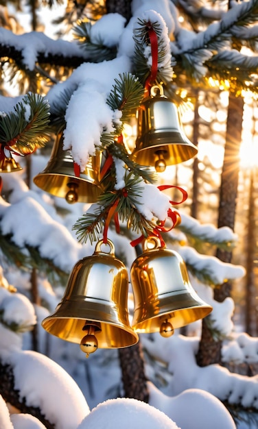 Christmas Bells In The Snow