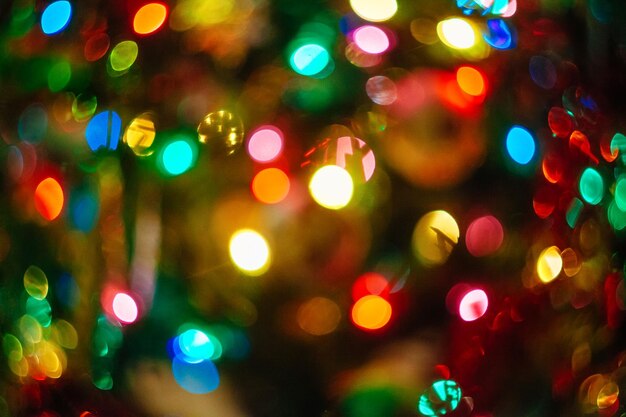 Christmas bokeh background bokeh christmas texture illuminated