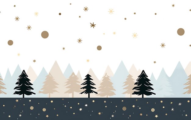 Christmas border season background frame