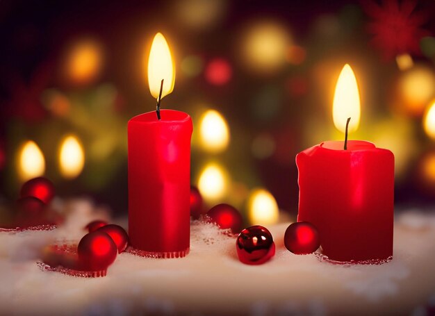 Christmas Candle background