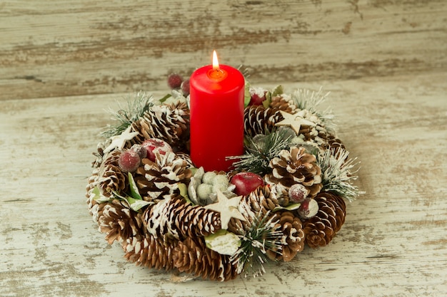 Christmas candle