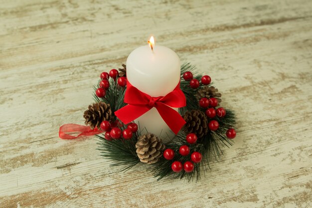 Photo christmas candles