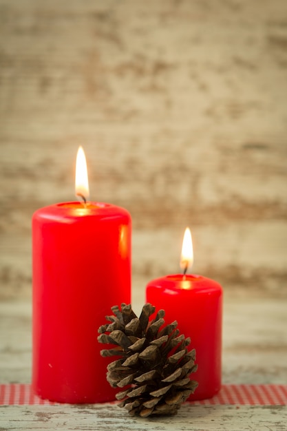 Christmas candles