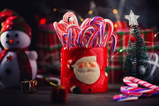 写真 クリスマスのお菓子甘いおいしいおやつ