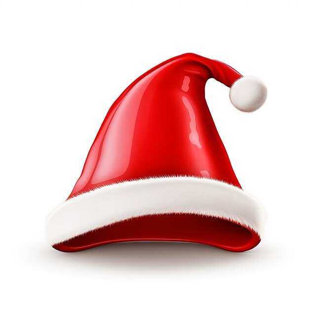 Photo christmas cap isolated over white background