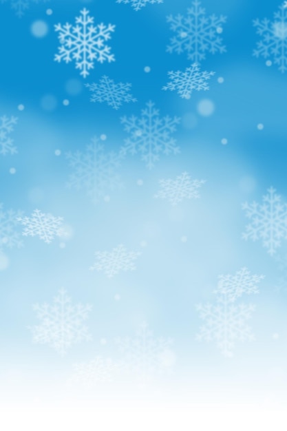 クリスマスカード 背景 模様 冬 飾り 縦長 雪の結晶 コピースペース コピースペース