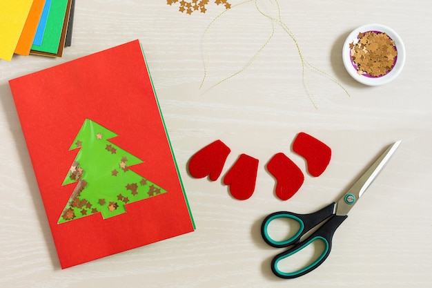 Christmas card making