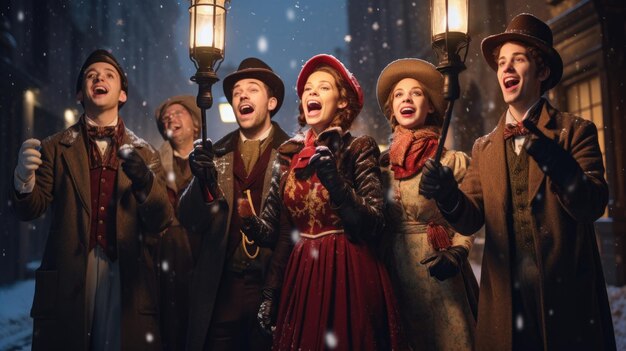 Christmas Carolers