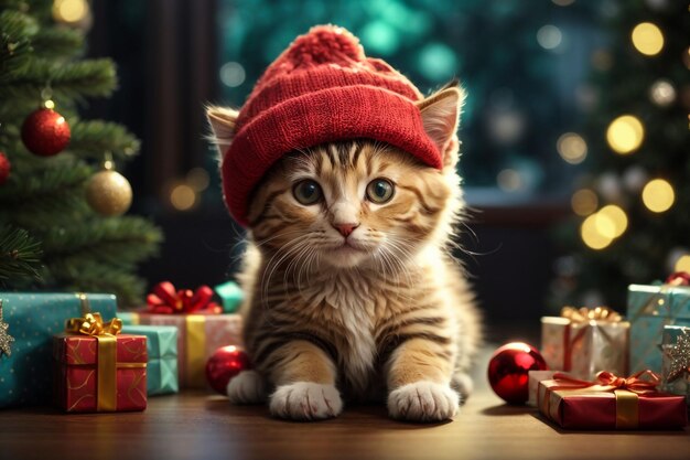 christmas tree cat profile picture