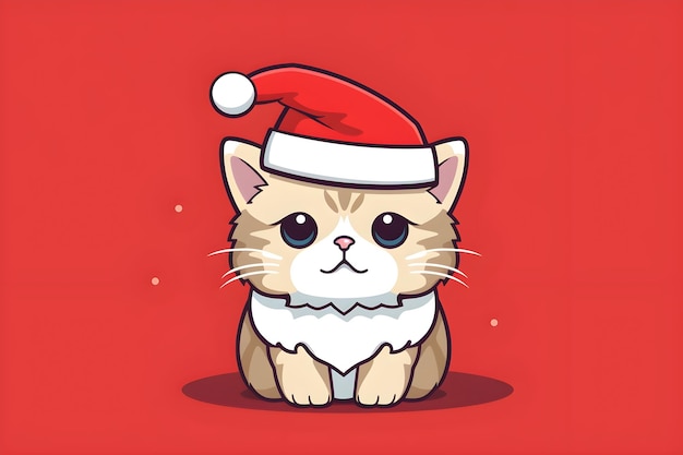 Christmas cat