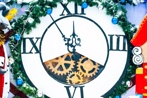 Foto orologio di natale