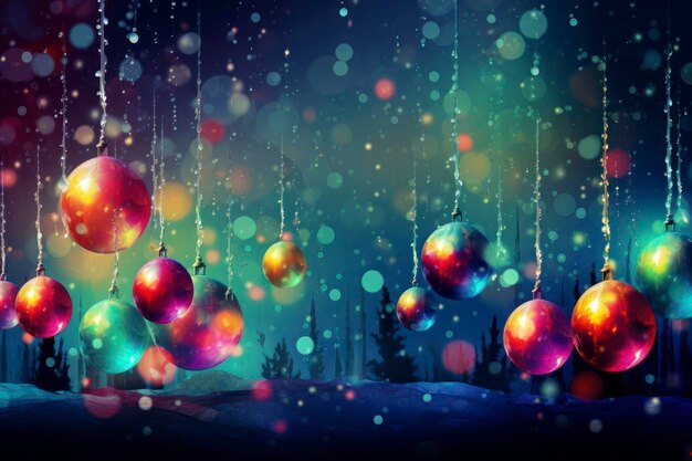 Christmas colors background