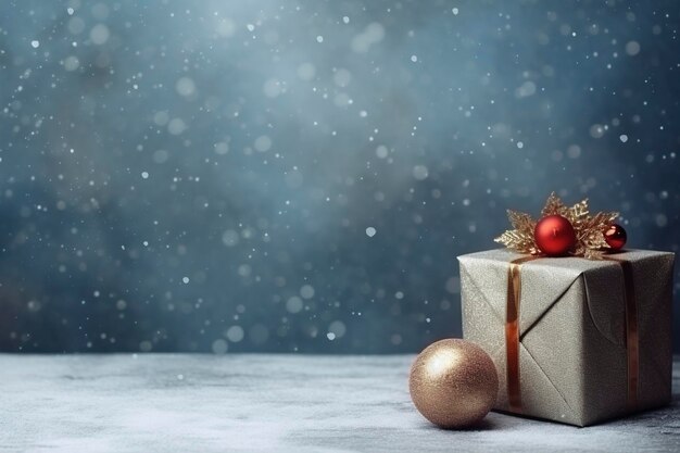 christmas composition background and copy space