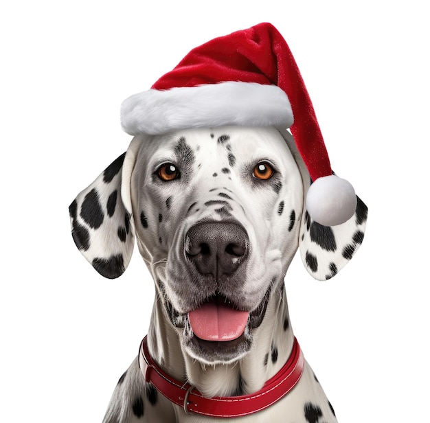 Christmas Dalmatian