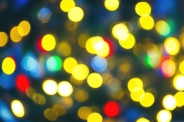 Christmas Decoration as a Celebration Backdrop Generative AI