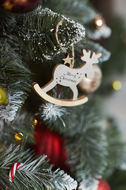 Christmas decoration in the Christmas tree