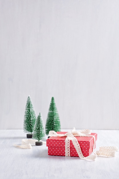 Christmas decoration and gift box 