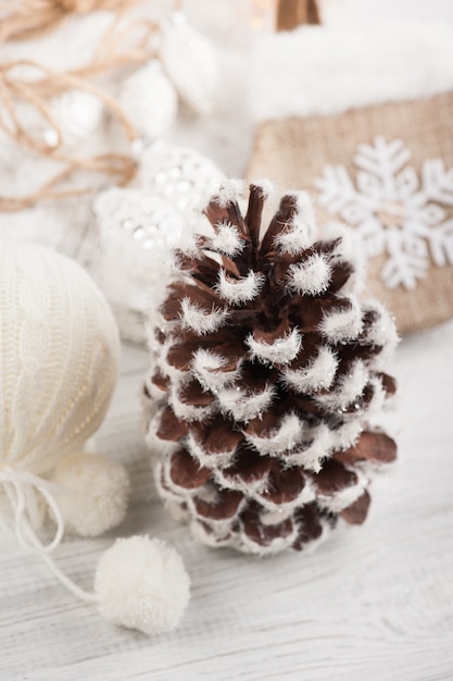 Christmas decoration, pine cone