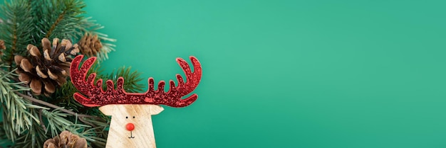 Christmas decoration with a reindeer