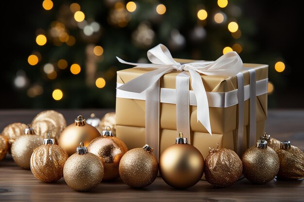 Рождественские украшения и подарки
