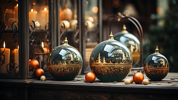 Christmas decorations and ornaments