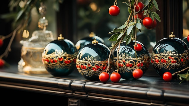 Christmas decorations and ornaments