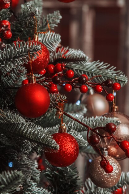 Foto decorazioni per l'albero di natale