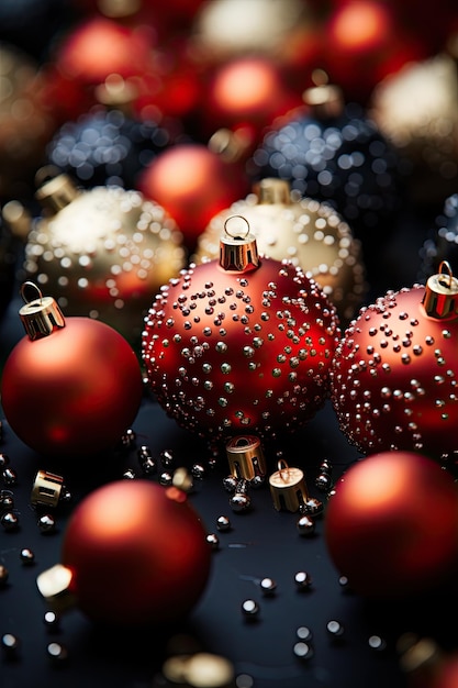 Photo christmas decorative ball