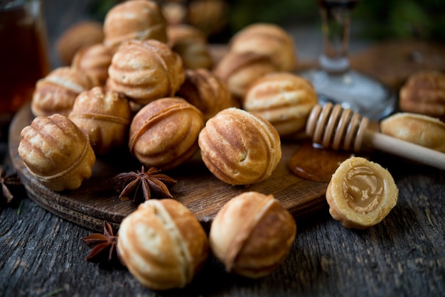 Biscotti da dessert di natale noci