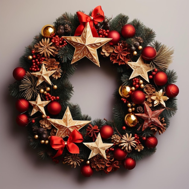 Christmas door wreath