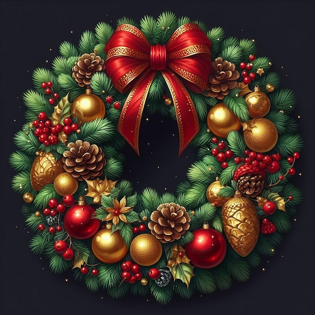 Christmas Door Wreath