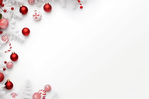 Christmas Element for decoration background Ai generated