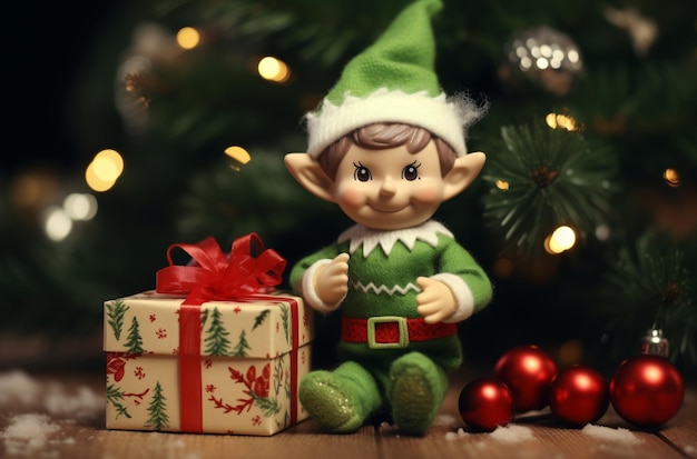 Christmas elfs gift delivery