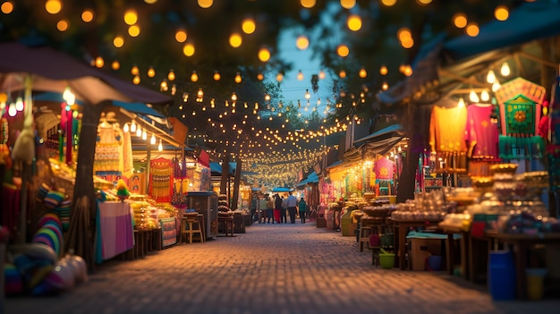 Christmas fair on Red Square