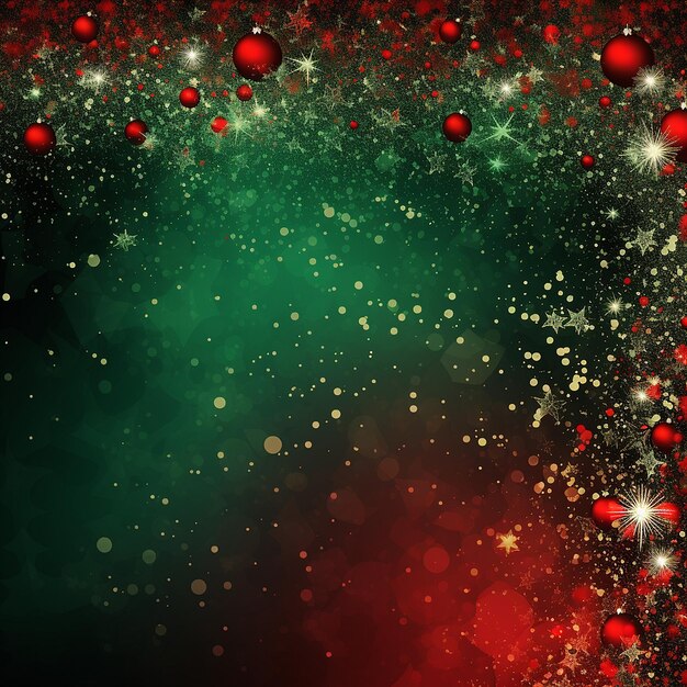 Foto background del design del volantino di natale