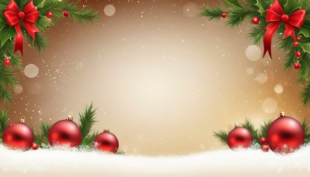 Photo christmas festive background