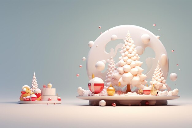 Christmas frame background Illustration