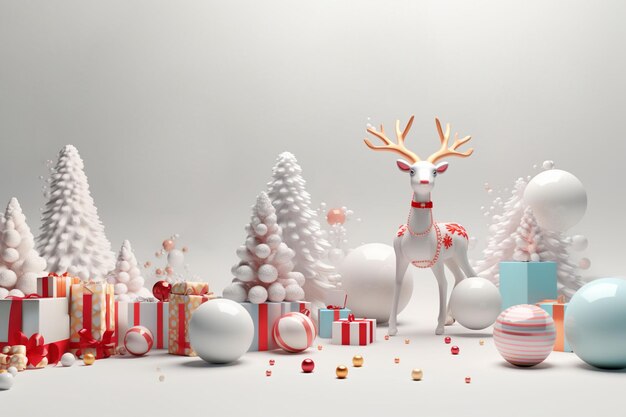 Christmas frame background Illustration