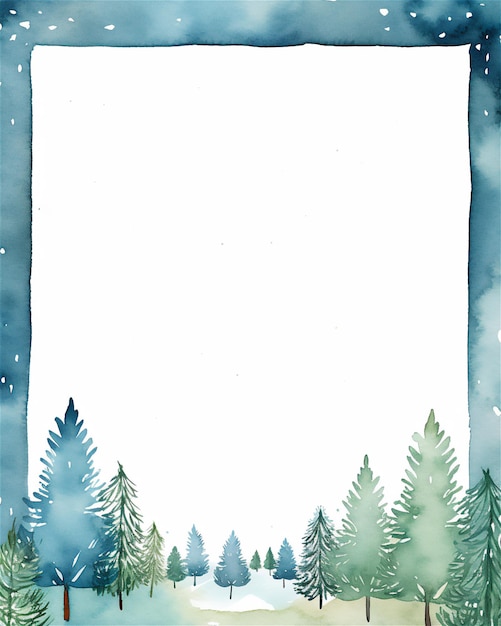 Christmas frame card background