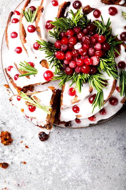 Christmas fruit cake, Pudding ,Baking