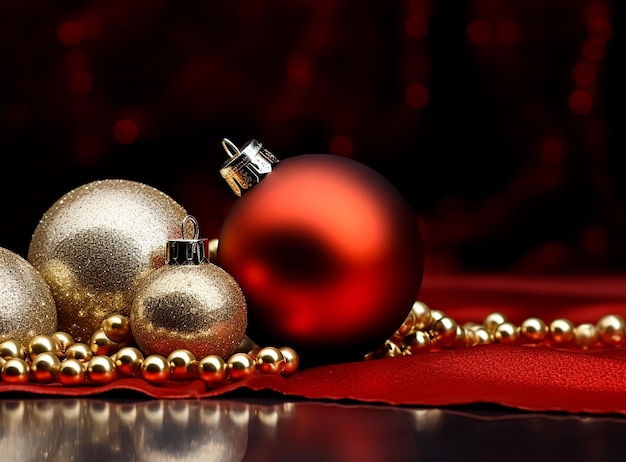 プレゼントカード付きのクリスマスギフトボックス 豪華な装飾 クリスマスの背景