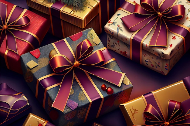 Christmas gift boxes