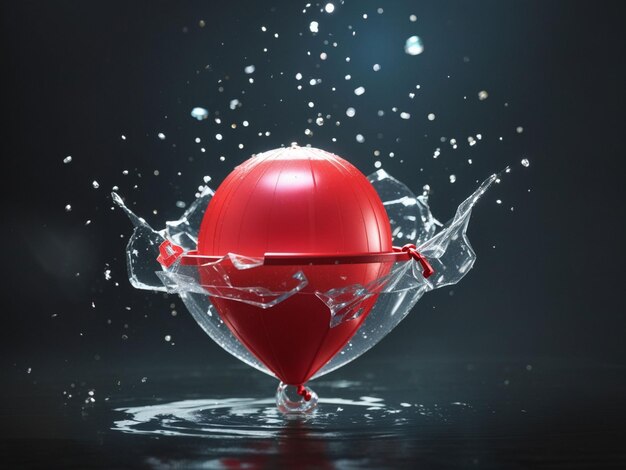 Christmas gift water balloon