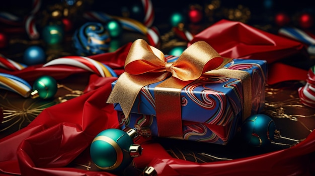 Photo christmas gift wrappings wallpapers