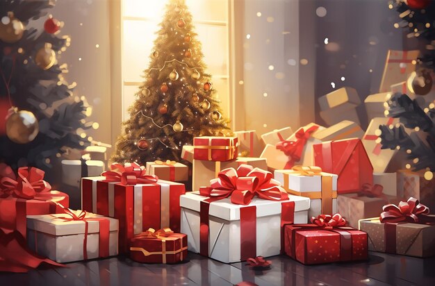 Christmas Gifts Under the Tree