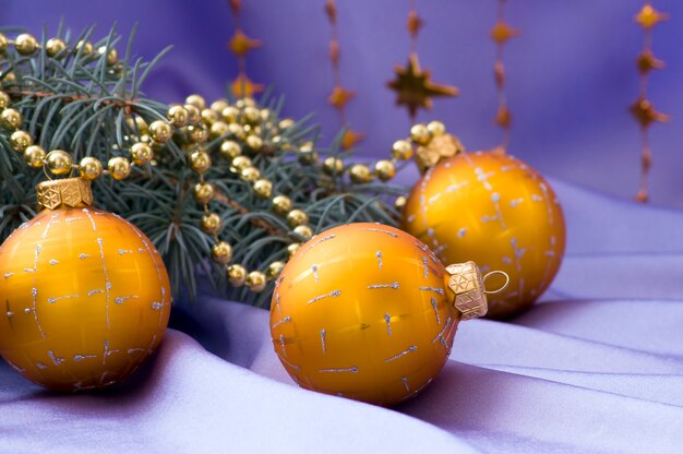 Christmas Golden Balls