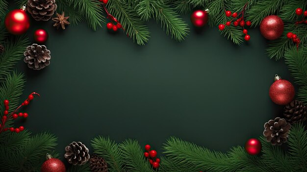 Christmas Holiday Background Illustration AI GenerativexA