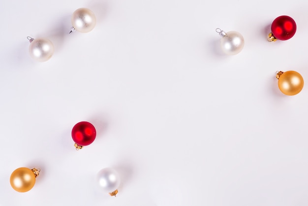 Christmas Holiday Balls isolated 