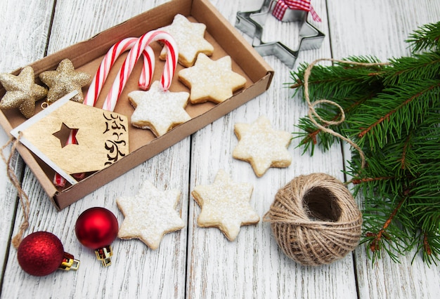 Christmas holiday gingerbread cookies